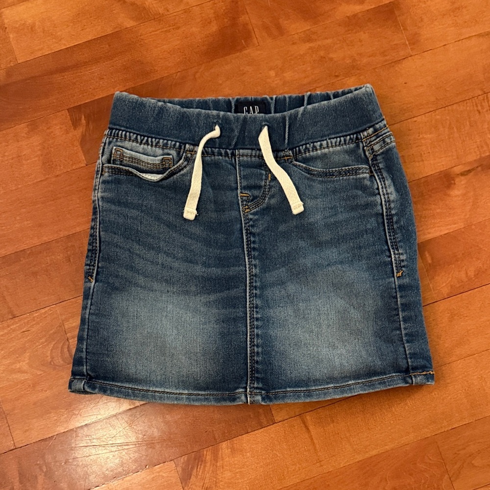 GAP Kids Classic Blue Denim Skirt